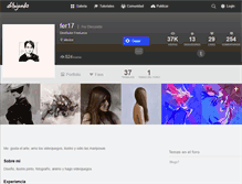 Tablet Screenshot of fer17.dibujando.net