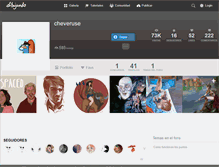 Tablet Screenshot of cheveruse.dibujando.net
