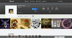 Desktop Screenshot of gachy-celta.dibujando.net
