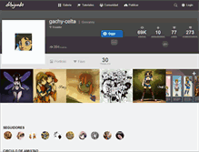 Tablet Screenshot of gachy-celta.dibujando.net