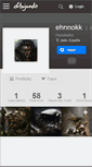 Mobile Screenshot of ehnnokk.dibujando.net