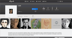 Desktop Screenshot of liset.dibujando.net