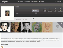 Tablet Screenshot of liset.dibujando.net
