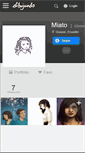 Mobile Screenshot of miato.dibujando.net