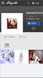 Mobile Screenshot of necworionn.dibujando.net