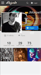 Mobile Screenshot of jmonpellieur.dibujando.net