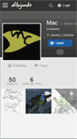 Mobile Screenshot of mac.dibujando.net