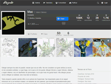Tablet Screenshot of mac.dibujando.net