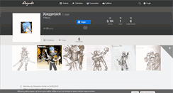 Desktop Screenshot of jkjaggerjack.dibujando.net