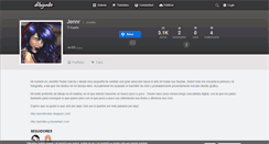 Desktop Screenshot of jennr.dibujando.net