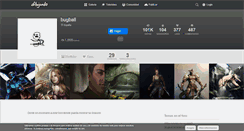 Desktop Screenshot of bugball.dibujando.net