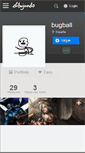 Mobile Screenshot of bugball.dibujando.net