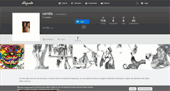 Desktop Screenshot of camiila.dibujando.net