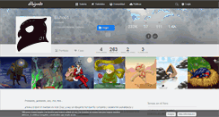 Desktop Screenshot of buho01.dibujando.net