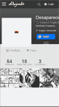 Mobile Screenshot of desaparecido.dibujando.net