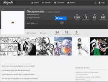 Tablet Screenshot of desaparecido.dibujando.net