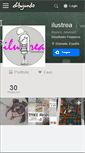 Mobile Screenshot of ilustrea.dibujando.net