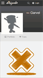 Mobile Screenshot of garvel.dibujando.net