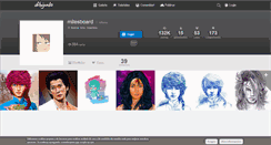 Desktop Screenshot of milesboard.dibujando.net