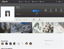 Tablet Screenshot of j3sus.dibujando.net