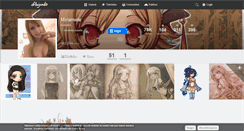 Desktop Screenshot of miriamele.dibujando.net