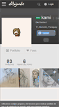 Mobile Screenshot of kami.dibujando.net
