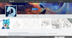Desktop Screenshot of miguel12.dibujando.net