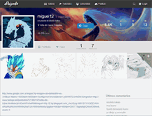 Tablet Screenshot of miguel12.dibujando.net