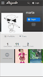 Mobile Screenshot of marta.dibujando.net
