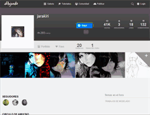 Tablet Screenshot of jarakiri.dibujando.net