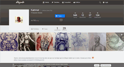 Desktop Screenshot of katrinel.dibujando.net