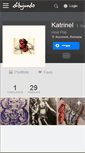 Mobile Screenshot of katrinel.dibujando.net