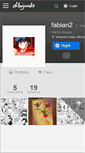 Mobile Screenshot of fabian2.dibujando.net