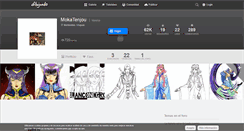 Desktop Screenshot of mokatenjou.dibujando.net