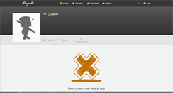 Desktop Screenshot of ocasio.dibujando.net