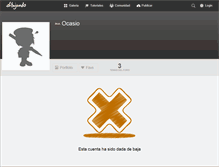 Tablet Screenshot of ocasio.dibujando.net