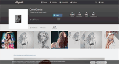 Desktop Screenshot of davidgarcia.dibujando.net
