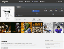 Tablet Screenshot of nozop.dibujando.net