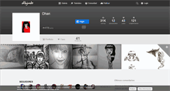 Desktop Screenshot of dhan.dibujando.net