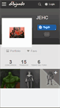 Mobile Screenshot of jehc.dibujando.net