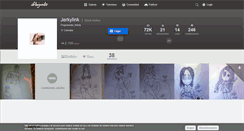 Desktop Screenshot of jerkylink.dibujando.net