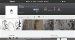 Desktop Screenshot of chirincho.dibujando.net